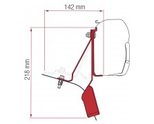 Αντάπτορας kit F45 Ford Custom Nugget ab 2019