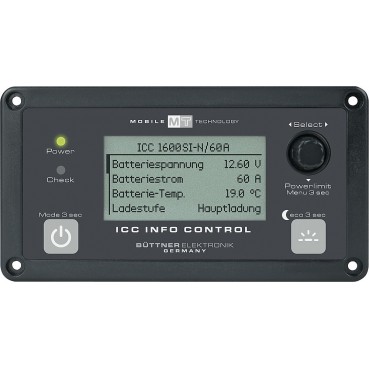 ΕΝΔΕΙΞΗ ΑΠΟΜΑΚΡΥΣΜΕΝΗ Universal-Remote-Control für ICC 1600/ 3000